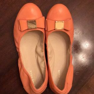 Cole Haan flats perfect for Spring. Worn once.